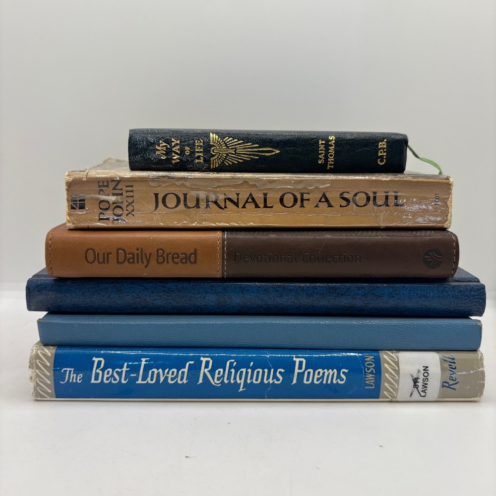 Vintage Religious Book Lot Christian Devotional Poetry Theology‎ Prayer